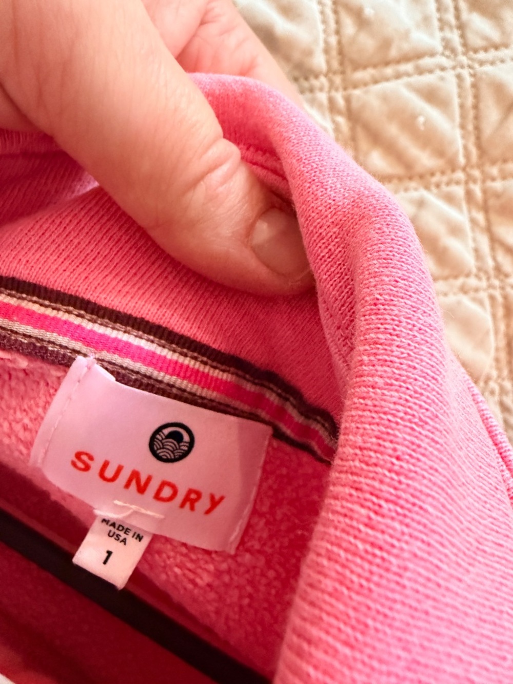 Sundry Sweatshirt Jacket - Picture 2 of 2